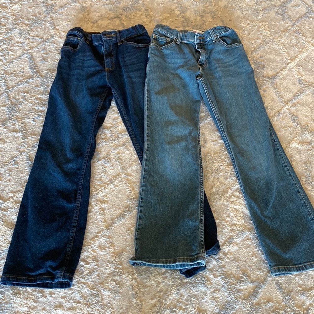 2 pair Wrangler bootcut jeans